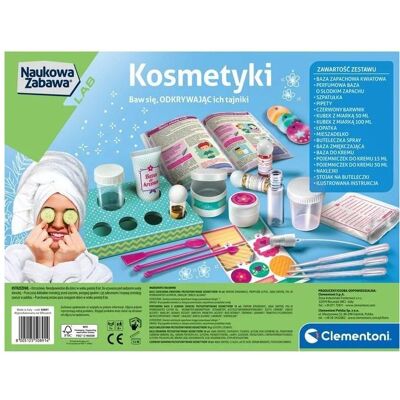 Clementoni Wissenschaftsset Kosmetik - Wissenschaftskit Clementoni Wissenschaftsset Kosmetik - Wissenschaftskit