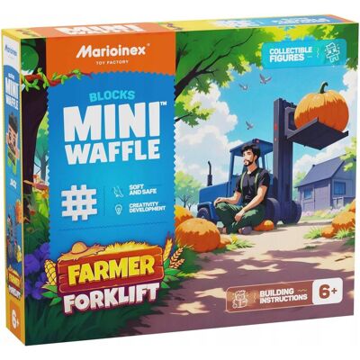 Marioinex Mini Waffle Farmer Gabelstapler Marioinex Mini Waffle Farmer Gabelstapler