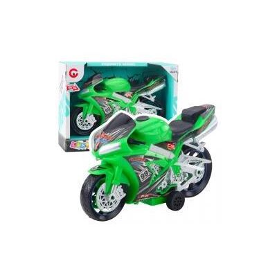 Lean Toys Racing Motorrad Racer Drive Lights Sounds Grün Lean Toys Racing Motorrad Racer Drive Lights Sounds Grün