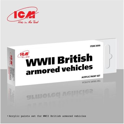ICM WWII British armored vehicles ICM WWII British armored vehicles