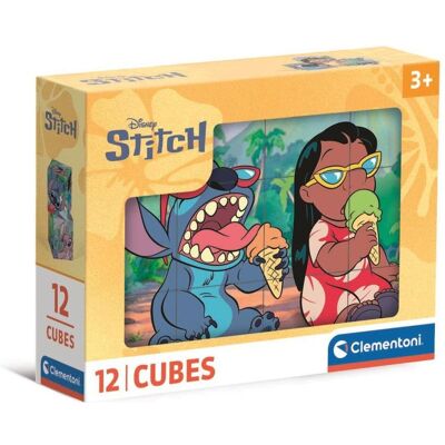 Clementoni Puzzle 12 Würfelblöcke DISNEY STITCH 41347 (12 Teile) Clementoni Puzzle 12 Würfelblöcke DISNEY STITCH 41347 (12 Teile)