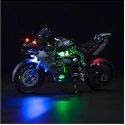 BrickBling LED Licht Set für LEGO Kawasaki Ninja H2R Motorrad (42170) BrickBling LED Licht Set für LEGO Kawasaki Ninja H2R Motorrad (42170)