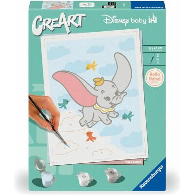 Ravensburger CreArt Hello Baby Disney Baby - Dumbo Ravensburger CreArt Hello Baby Disney Baby - Dumbo