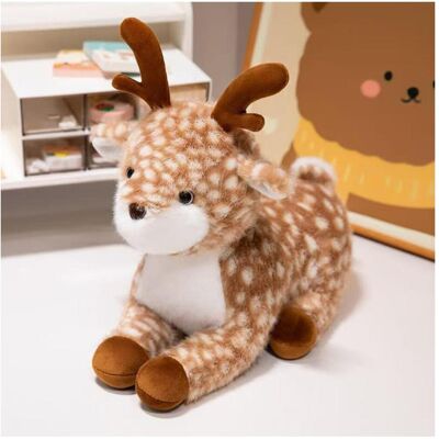 Lean Toys Lean Plüsch-Maskottchen Snuggly Brown Deerstalker Mit Centki 23Cm (23 cm) Lean Toys Lean Plüsch-Maskottchen Snuggly Brown Deerstalker Mit Centki 23Cm (23 cm)