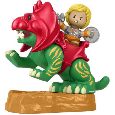 Fisher-Price - Little People Collector - He-Man - Battle Cat - Figure Fisher-Price - Little People Collector - He-Man - Battle Cat - Figure