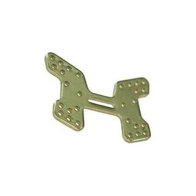 Amewi 06014 Dämpferbrücke hinten Aluminium gun metal eloxiert Amewi 06014 Dämpferbrücke hinten Aluminium gun metal eloxiert