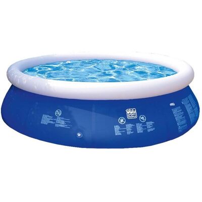 Happy People D360x76cm Autoaufblasbarer Pool - Blau Happy People D360x76cm Autoaufblasbarer Pool - Blau