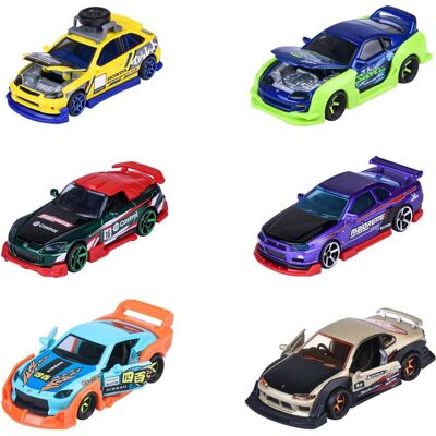 Majorette JDM Legends Deluxe Cars, 6-sort. Majorette JDM Legends Deluxe Cars, 6-sort.