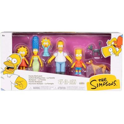 Jakks Pacific Simpsons Minifiguren 7er-Pack 6 cm Jakks Pacific Simpsons Minifiguren 7er-Pack 6 cm