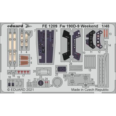 Eduard Fw 190D-9 Weekend 1/48 for Eduard Fw 190D-9 Weekend 1/48 for