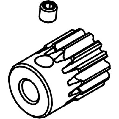Absima Motor Pinion 15T 48dp Absima Motor Pinion 15T 48dp