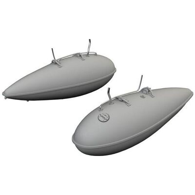 Eduard P-51D 75gal drop tanks PRINT 1/72 Eduard P-51D 75gal drop tanks PRINT 1/72