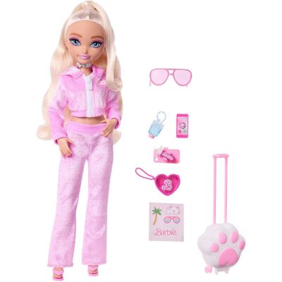 Barbie Dream Besties Wochenendausflug „Malibu“ Modepuppe mit 7 Zubehörteilen zum Thema Reisen Barbie Dream Besties Wochenendausflug „Malibu“ Modepuppe mit 7 Zubehörteilen zum Thema Reisen