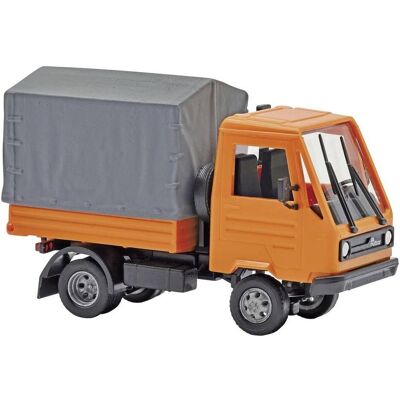 Busch 42253 H0 LKW Modell Multicar M26 mit Pritsche/Plane, Orange Busch 42253 H0 LKW Modell Multicar M26 mit Pritsche/Plane, Orange