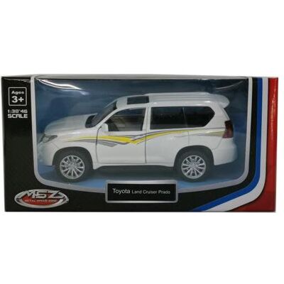 MSZ Die-cast model Toyota Land Cruiser Prado, 1:42, ast MSZ Die-cast model Toyota Land Cruiser Prado, 1:42, ast