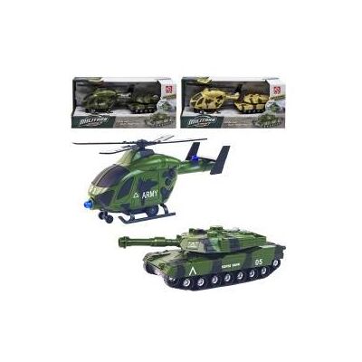 Trifox Panzer und Hubschrauber mit Licht Trifox Panzer und Hubschrauber mit Licht