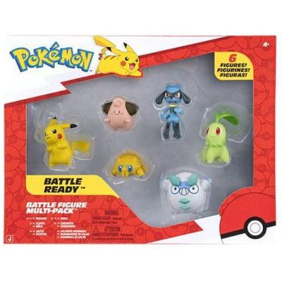 Jazwares Pokemon Confezione Deluxe 6 Personaggi S6 Jazwares Pokemon Confezione Deluxe 6 Personaggi S6