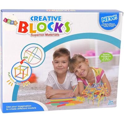 Lean Toys Bauklötze Stöcke Lean Toys Bauklötze Stöcke