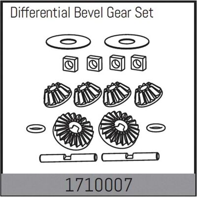 Absima mamba 7: differential zahnradsatz Absima mamba 7: differential zahnradsatz