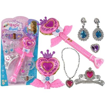 Lean Toys Interaktiver Zauberstab + Zubehör Lean Toys Interaktiver Zauberstab + Zubehör