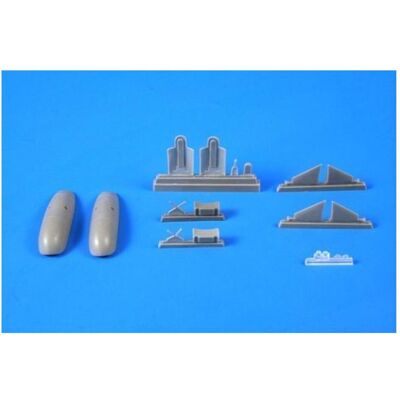 CMK Blenheim Mk.I"Finnish AF1.serie Fixed ty type Ski Undercarriage/f.Airfix kit CMK Blenheim Mk.I"Finnish AF1.serie Fixed ty type Ski Undercarriage/f.Airfix kit
