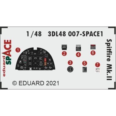 Eduard Spitfire Mk.II SPACE 1/48 for Eduard Spitfire Mk.II SPACE 1/48 for
