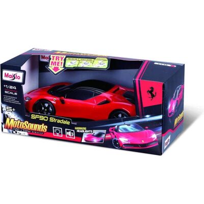 Maisto FOOD 81732 Auto Ferrari SF90 Stradale light, sound 1:24 Maisto FOOD 81732 Auto Ferrari SF90 Stradale light, sound 1:24