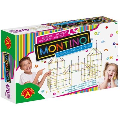 Alexander Montino 470 Kontruktionslegetøj (470 dele) Alexander Montino 470 Kontruktionslegetøj (470 dele)