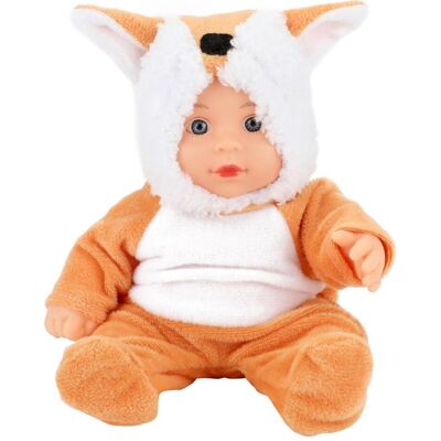 Toi-Toys Baby Beau Babypuppe im Tierkostüm – Fuchs Toi-Toys Baby Beau Babypuppe im Tierkostüm – Fuchs