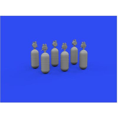 Eduard WWII USAAF oxygen cylinder A-6 PRINT for Eduard WWII USAAF oxygen cylinder A-6 PRINT for