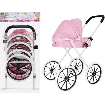 Creative Tiefer Puppenwagen mit 30x64x10 rosa MC-Tasche Creative Tiefer Puppenwagen mit 30x64x10 rosa MC-Tasche