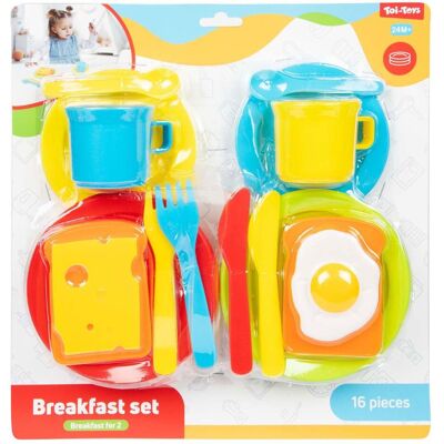 Toi-Toys, Kaufladen Zubehör, Home Food Frühstücks-Set, 16-tlg. Toi-Toys, Kaufladen Zubehör, Home Food Frühstücks-Set, 16-tlg.