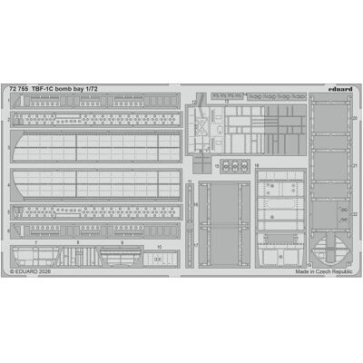 Eduard TBF-1C bomb bay for Hobby Boss Eduard TBF-1C bomb bay for Hobby Boss