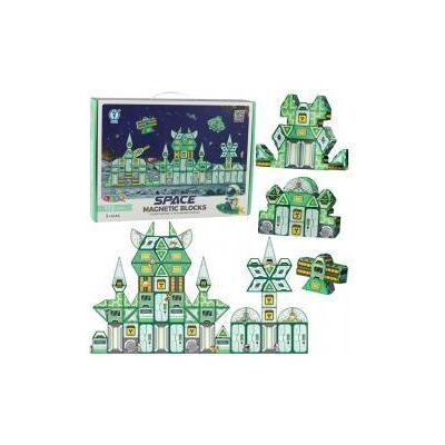 Lean Toys Magnetbausteine Cosmos, 172-teilig Lean Toys Magnetbausteine Cosmos, 172-teilig