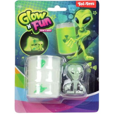Toi-Toys Slime Glow mit Alien Toi-Toys Slime Glow mit Alien