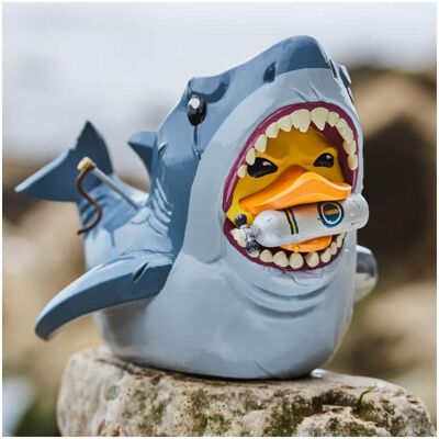 Numskull Canard de bain - Les Dents de la mer - Bruce avec bouteille de gaz (Taille Géante) (Première Édition Numskull Canard de bain - Les Dents de la mer - Bruce avec bouteille de gaz (Taille Géante) (Première Édition