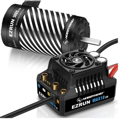 Hobbywing Ezrun MAX10 G2 140A Combo mit 3665SD-4000kV 5mm Welle Hobbywing Ezrun MAX10 G2 140A Combo mit 3665SD-4000kV 5mm Welle