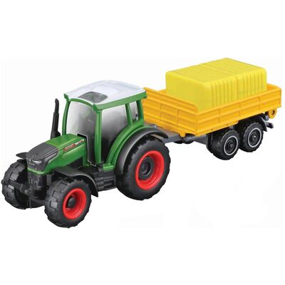 Maisto Traktor Fendt 209 mit Anhänger sort Maisto Traktor Fendt 209 mit Anhänger sort
