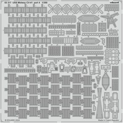 Eduard USS Midway CV-41 part 4 TRUMPETER Eduard USS Midway CV-41 part 4 TRUMPETER