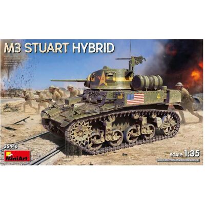 Mini art M3 Stuart Hybrid Mini art M3 Stuart Hybrid