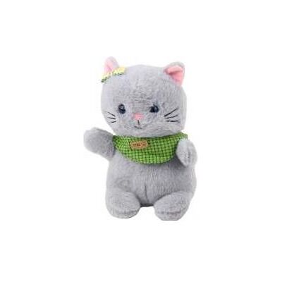 Lean Toys Lean Plüsch Maskottchen Huggable Katze Grau Grün Halstuch 22Cm (22 cm) Lean Toys Lean Plüsch Maskottchen Huggable Katze Grau Grün Halstuch 22Cm (22 cm)