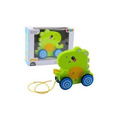 Lean Toys Leantoys Interaktywny Dinozaur Do Ci?gni?cia Na Sznurku Z D?wi?kami 19M+ Lean Toys Leantoys Interaktywny Dinozaur Do Ci?gni?cia Na Sznurku Z D?wi?kami 19M+
