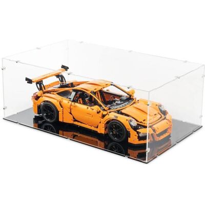 iDisplayit Acryl-Display XL für LEGO 42056 Porsche 911 GT3 RS (mit schwarzem Boden) iDisplayit Acryl-Display XL für LEGO 42056 Porsche 911 GT3 RS (mit schwarzem Boden)