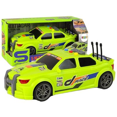 Lean Toys 1:16 Rennwagen mit grünem Sound Lean Toys 1:16 Rennwagen mit grünem Sound