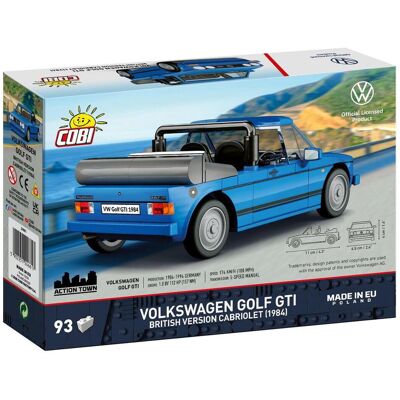 Cobi 66 PCS VOLKSWAGEN /24661/ Volkswagen Golf GTI Cabriolet Cobi 66 PCS VOLKSWAGEN /24661/ Volkswagen Golf GTI Cabriolet