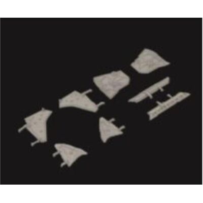 Eduard/Trumpeter 1:48 MiG-19 Fahrwerksklappen - Flugzeug-Detailset Eduard/Trumpeter 1:48 MiG-19 Fahrwerksklappen - Flugzeug-Detailset
