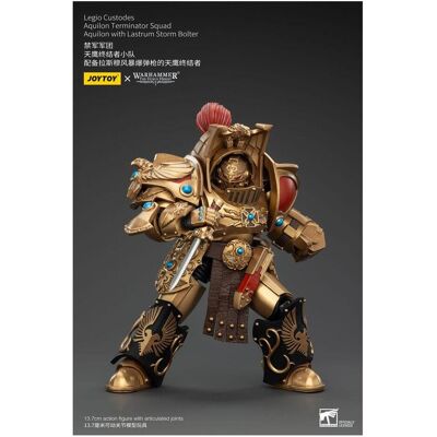 Joy Toy Warhammer The Horus Heresy Actionfigur 1/18 Legio Custodes Aquilon Terminator Squad Aquilon with Las Joy Toy Warhammer The Horus Heresy Actionfigur 1/18 Legio Custodes Aquilon Terminator Squad Aquilon with Las