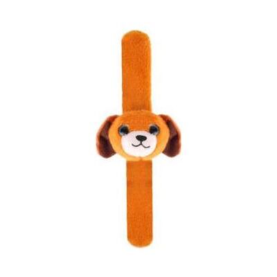Lobbes Plüsch Schnapparmband Hund Braun Lobbes Plüsch Schnapparmband Hund Braun