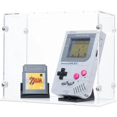 iDisplayit Acryl-Display für LEGO 72046 Nintendo Game Boy (Mit weissem Boden) iDisplayit Acryl-Display für LEGO 72046 Nintendo Game Boy (Mit weissem Boden)