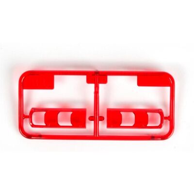 Tamiya BB-Teile Gläser rot klar MB Actros 5633 Tamiya BB-Teile Gläser rot klar MB Actros 5633